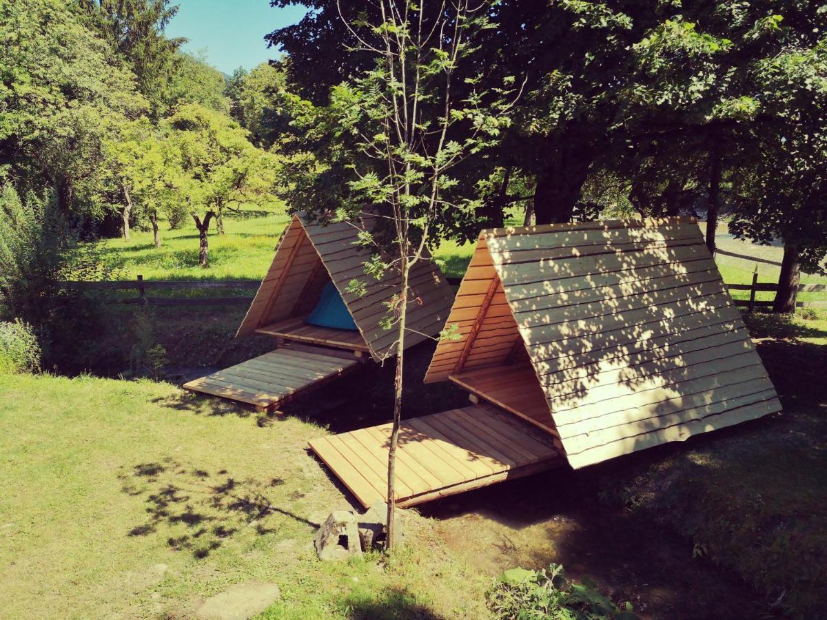 Kamp Na Otoku - Ljubno Ob Savinji Hotel Luaran gambar