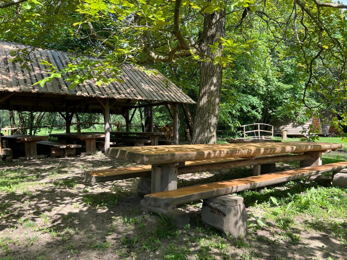 Kamp Na Otoku - Ljubno Ob Savinji Hotel Luaran gambar
