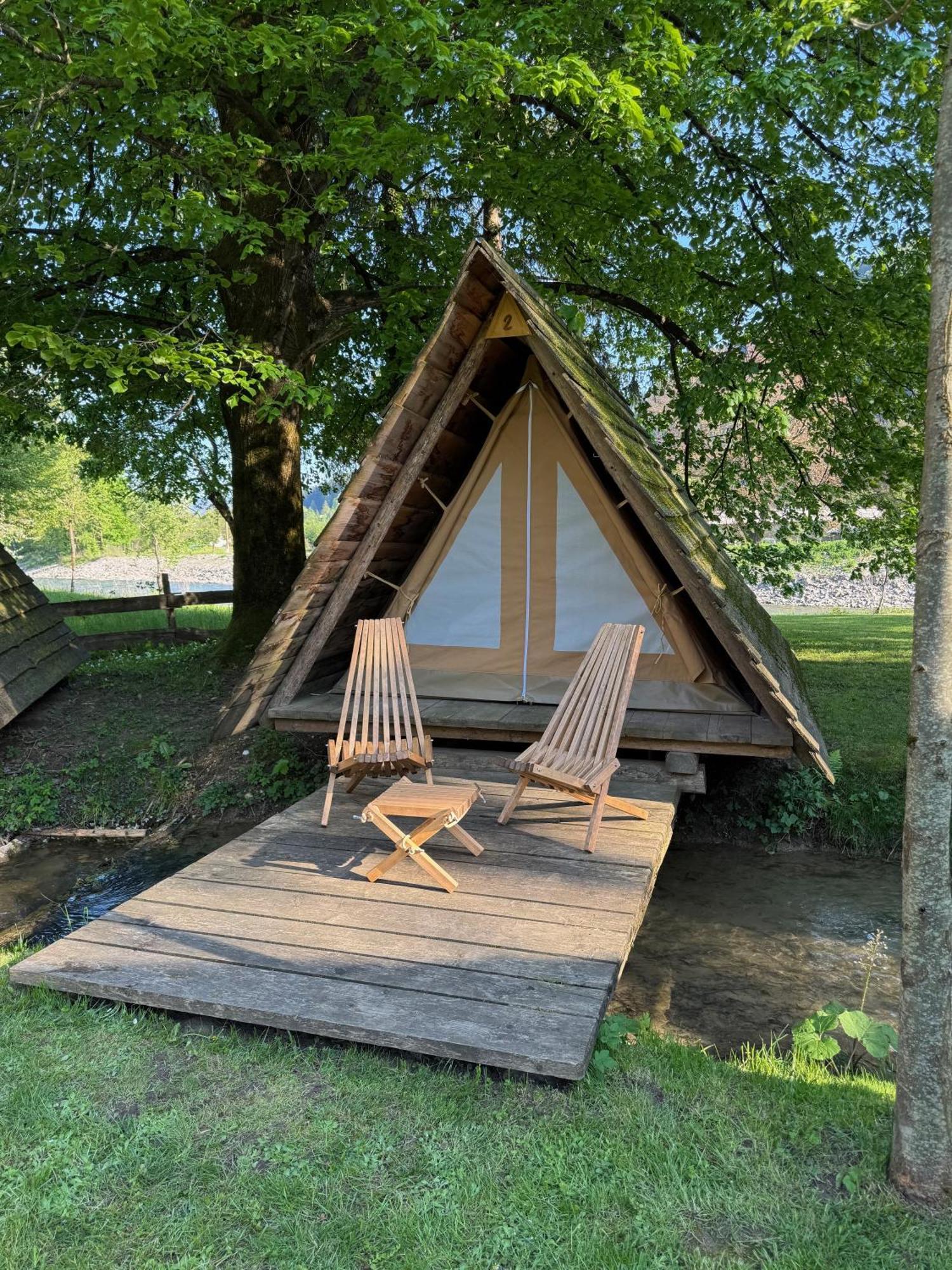 Kamp Na Otoku - Ljubno Ob Savinji Hotel Luaran gambar